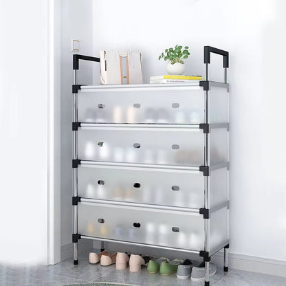 dust proof shoe rack
