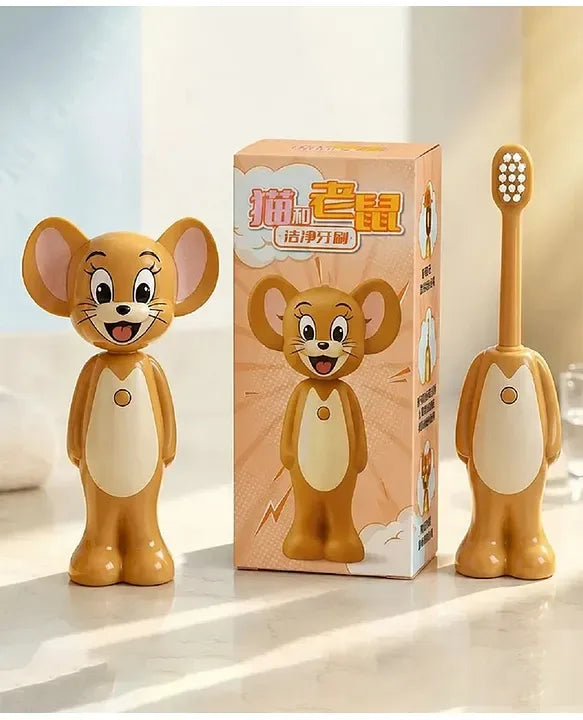 Kids Fun Character Toothbrushes Collection Zootopia, Minecraft & Tom and Jerry Kids Toothbrushes