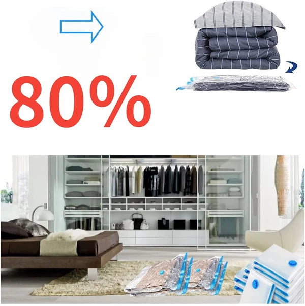Vaccum storage sealed bags