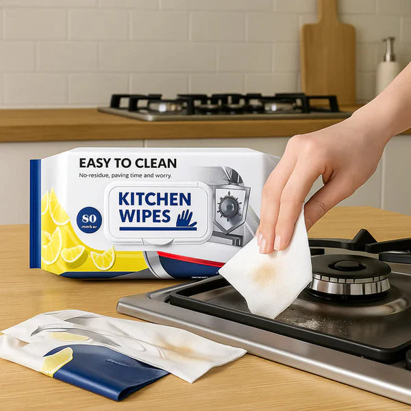 Disposable Kitchen Cleaning Wipes (PACK OF 80)